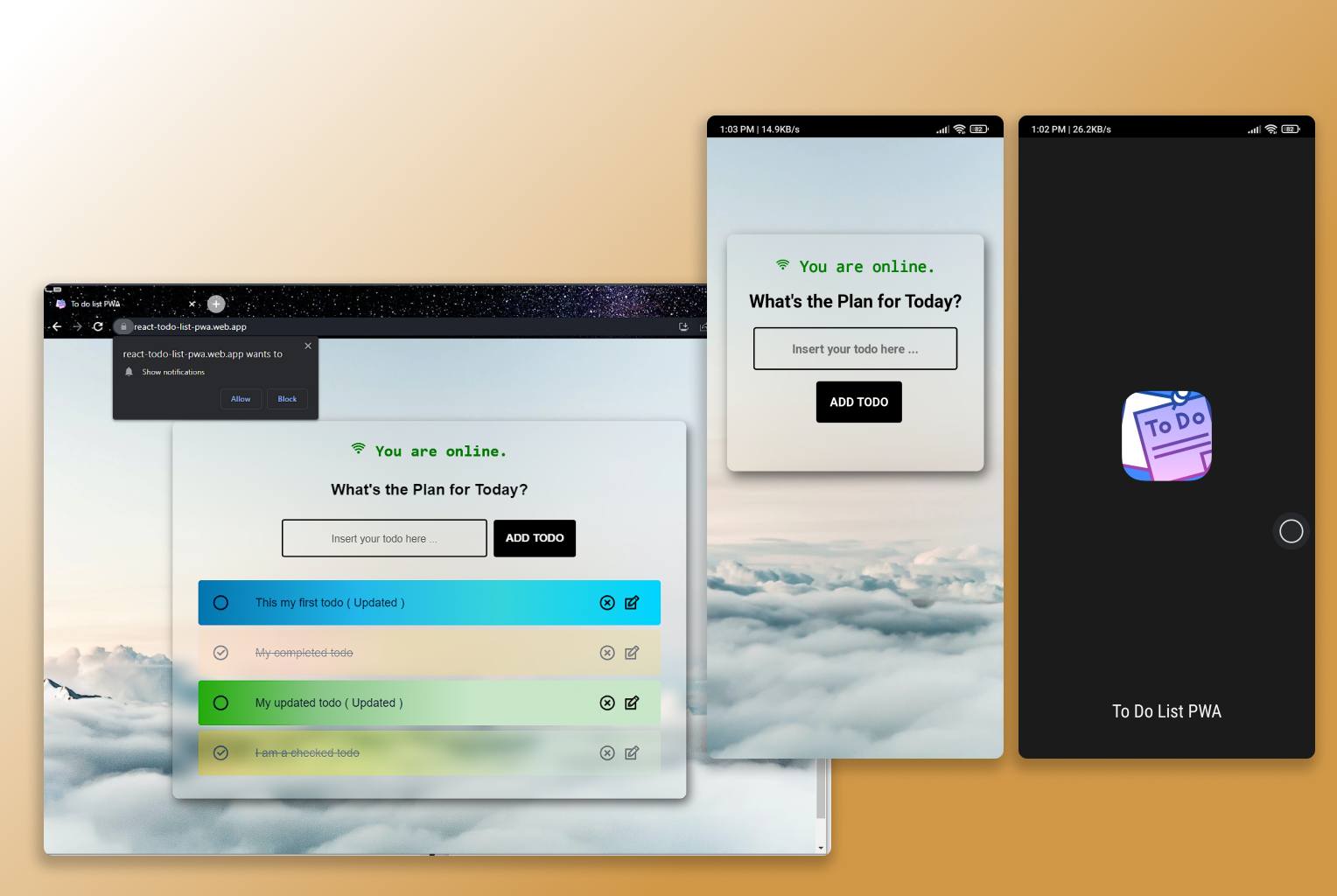 Todo App - Pwa